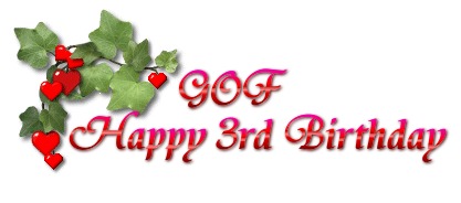!!! Happy 3rd Birthday, GOF !!!